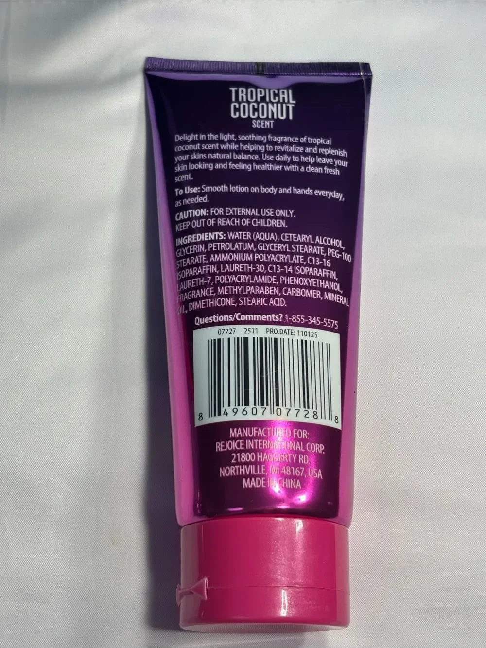 3 New Tropical Coconut Bundle  Foaming Hand Wash & Body Wash - Pink/Purple